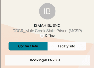 Isaiah Bueno Contact
