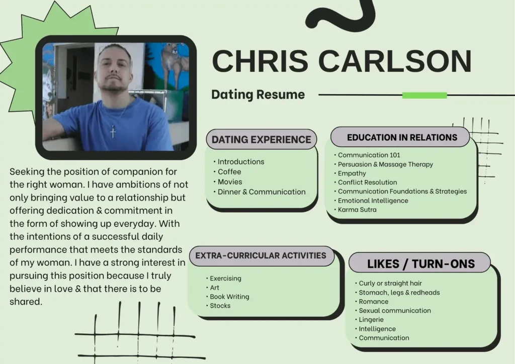 Dating Resume