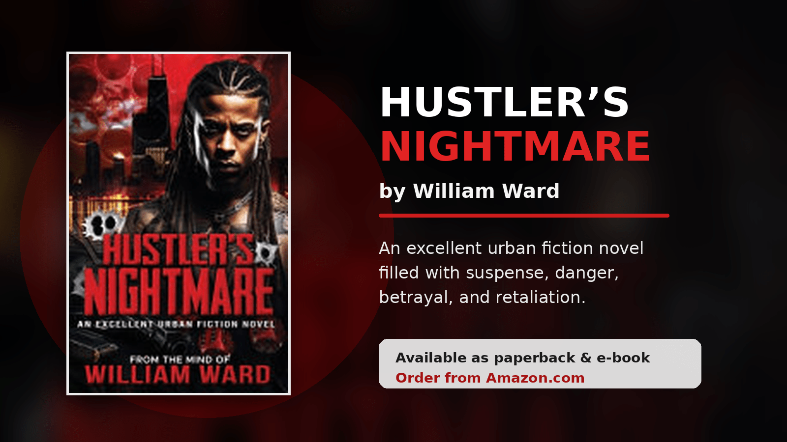 Hustler’s Nightmare by William Ward – urban fiction novel