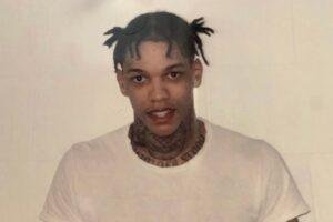 Portrait of Jamonte Dandridge in a white T-shirt